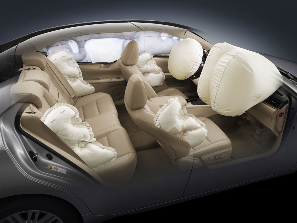 Hệ thống túi khí trên ô tô sẽ đảm bảo an toàn cho người ngồi trong khi bất ngờ xảy ra va chạm