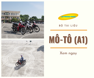Bộ tài liệu xe Mô-tô hạng A1
