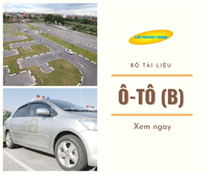 Bộ tài liệu xe Ô-tô hạng B