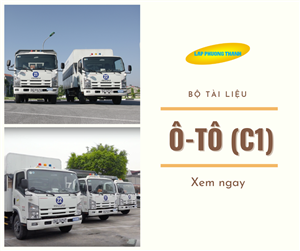 Bộ tài liệu xe Ô-tô hạng C1