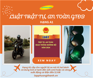 A1-Phần 1: Luật trật tự an toàn giao thông đường bộ