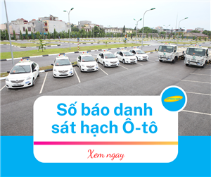 Số báo danh thi Ô-tô