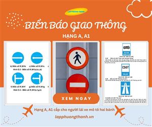 Phần 2: Tổng hợp biển báo giao thông