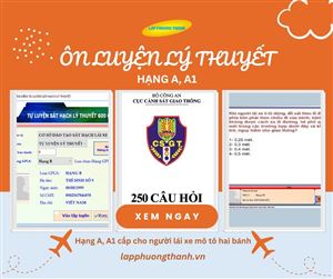 Phần 3: Bộ câu hỏi và phần mềm ôn luyện lý thuyết