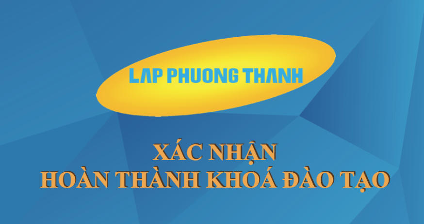 Xác nhận khoá đào tạo lái xe